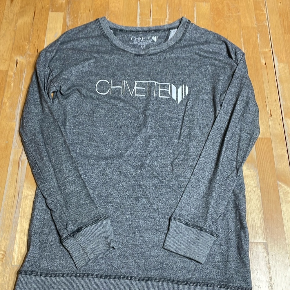 Women’s chivette terry cloth long sleeve shirt